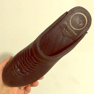 Sven No.6 wedge heeled clogs